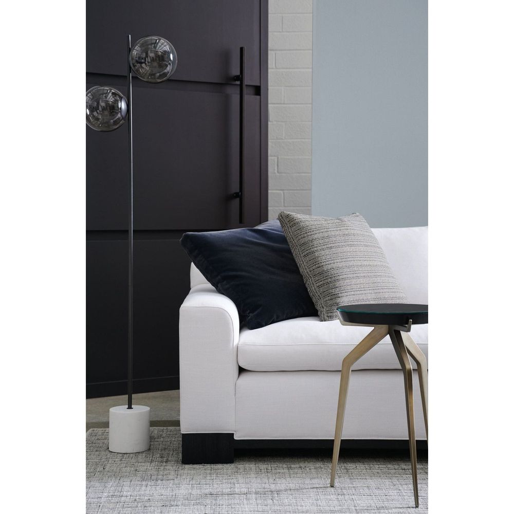 Renew Left Arm Loveseat - Black
