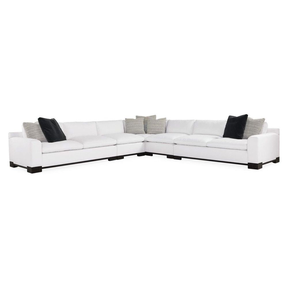 Renew Left Arm Loveseat - Black