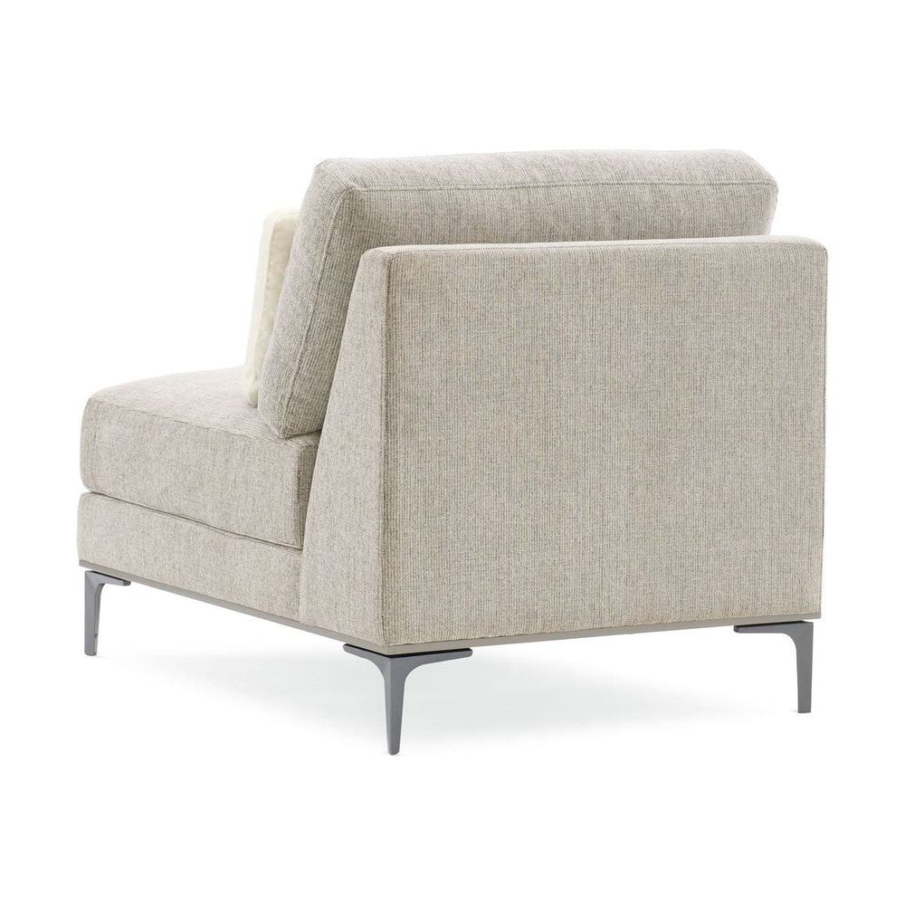 Sectionals: Parts Chorus Armless Chair - Grey