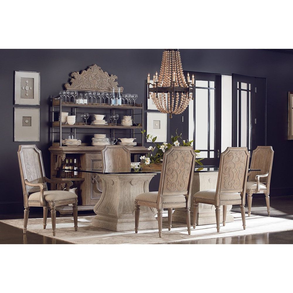 Arch Salvage Mills Side Chair - Brown, Beige - LAST ONE
