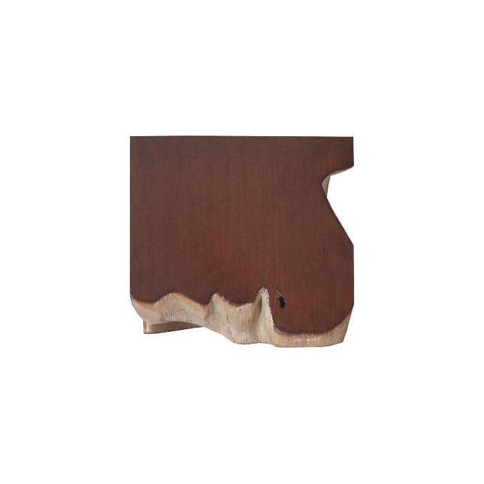 Freeform Stool-Phillips Collection-PHIL-PH62425-Stools & OttomansGold Leaf/Faux Bois-8-France and Son