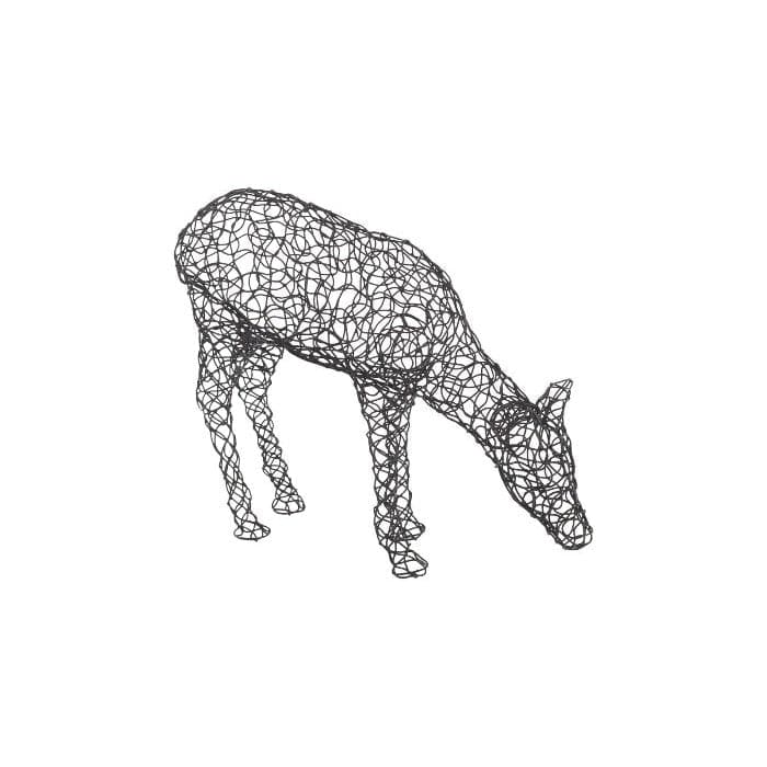 Crazy Wire Deer, Doe-Phillips Collection-PHIL-PH74333-Decorative Objects-1-France and Son