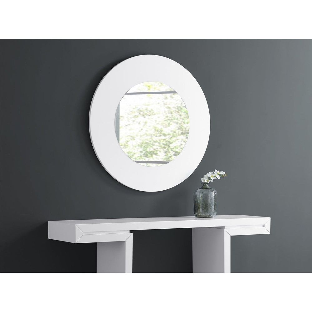 Delaney Mirror-Whiteline Modern Living-WHITELINE-MR1408-WHT-Mirrors-2-France and Son