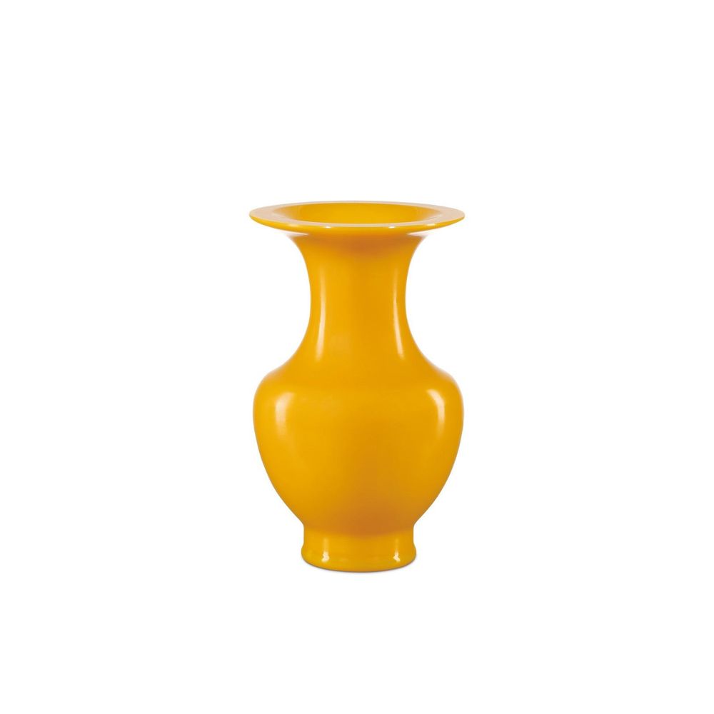 Vases Imperial Yellow Peking Vase