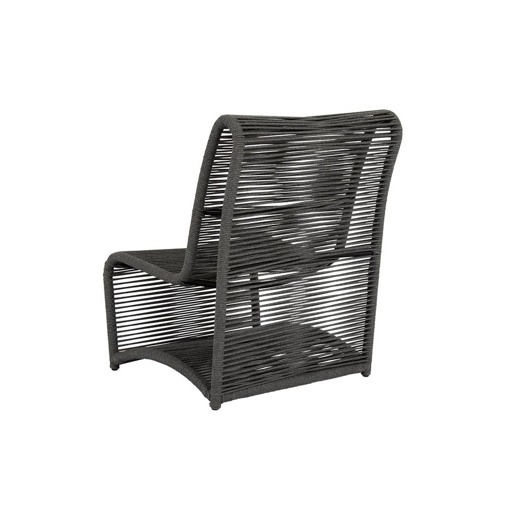 Outdoor Lounge Chairs Milano Armless Club Chair