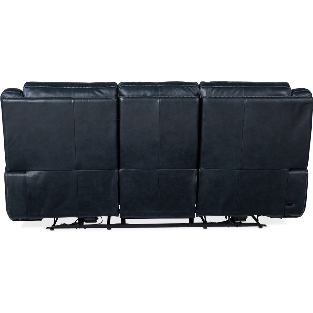 Montel Lay Flat Power Sofa with Power Headrest & Lumbar
