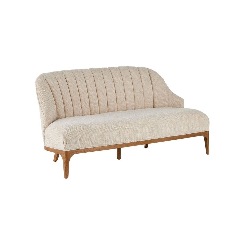 Settees Inga Settee, Crhom Nona Oatmeal