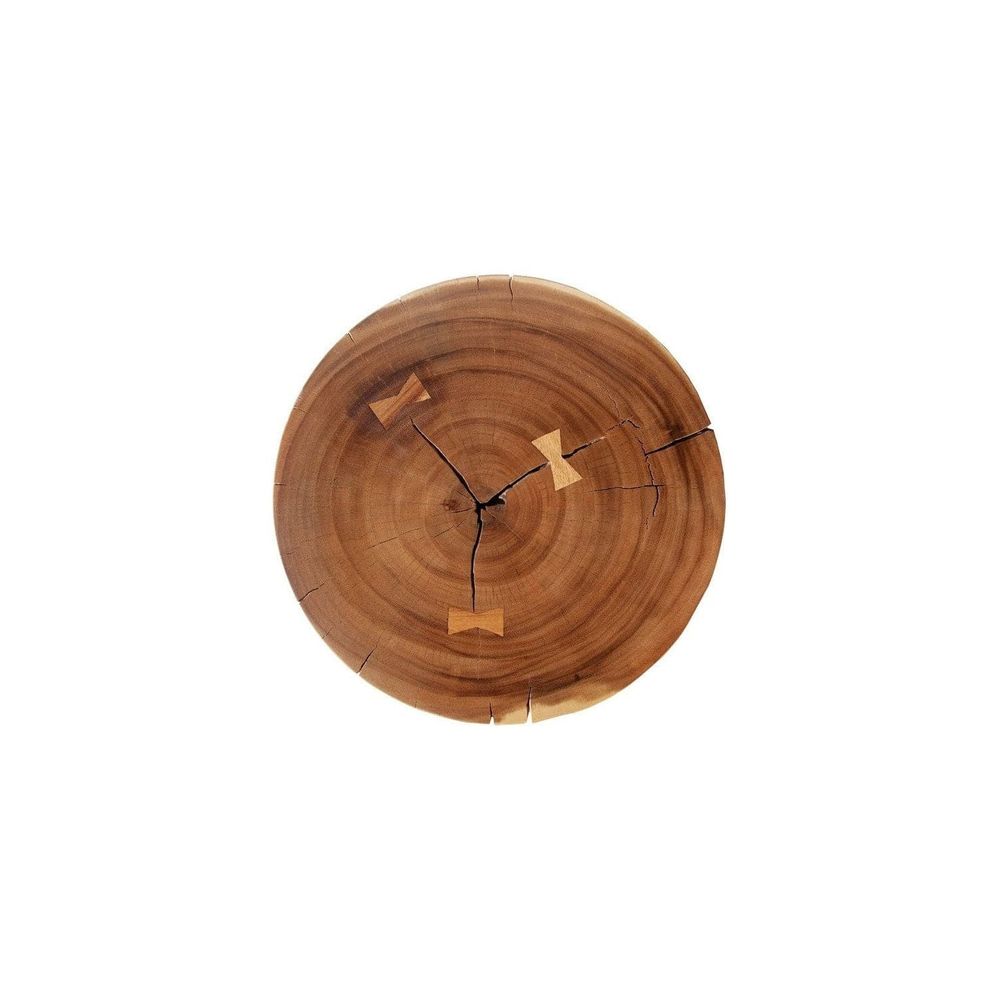 Groove Pedestal Round-Phillips Collection-PHIL-TH100211-Side Tables-3-France and Son