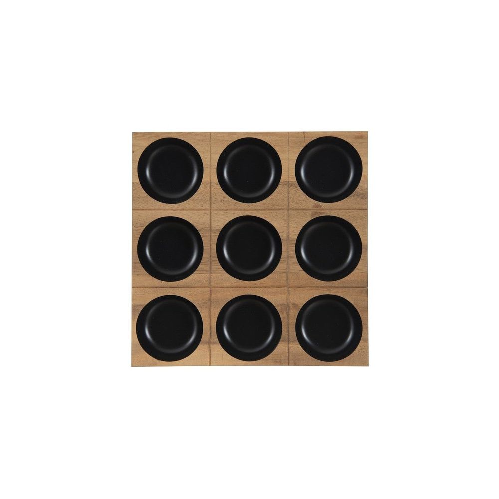 Puka Wall Tile 3x3 Black-Phillips Collection-PHIL-TH64928-Decor-1-France and Son