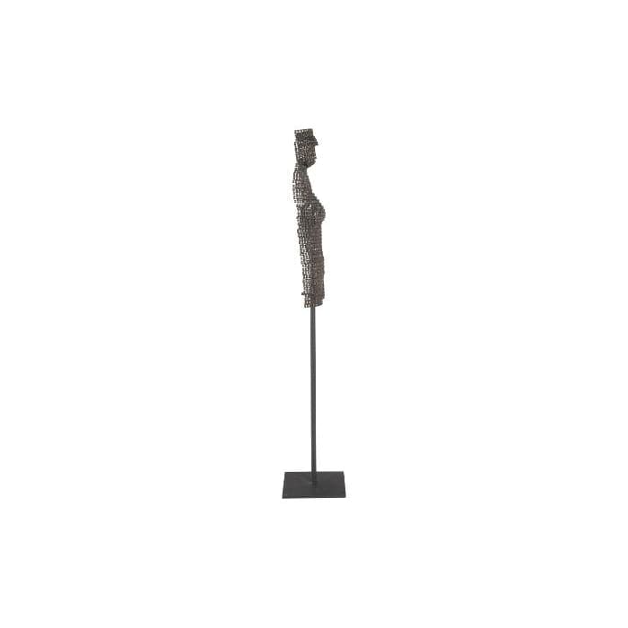 Chain Bust Sculpture on Stand-Phillips Collection-PHIL-TH78361-Decor-4-France and Son