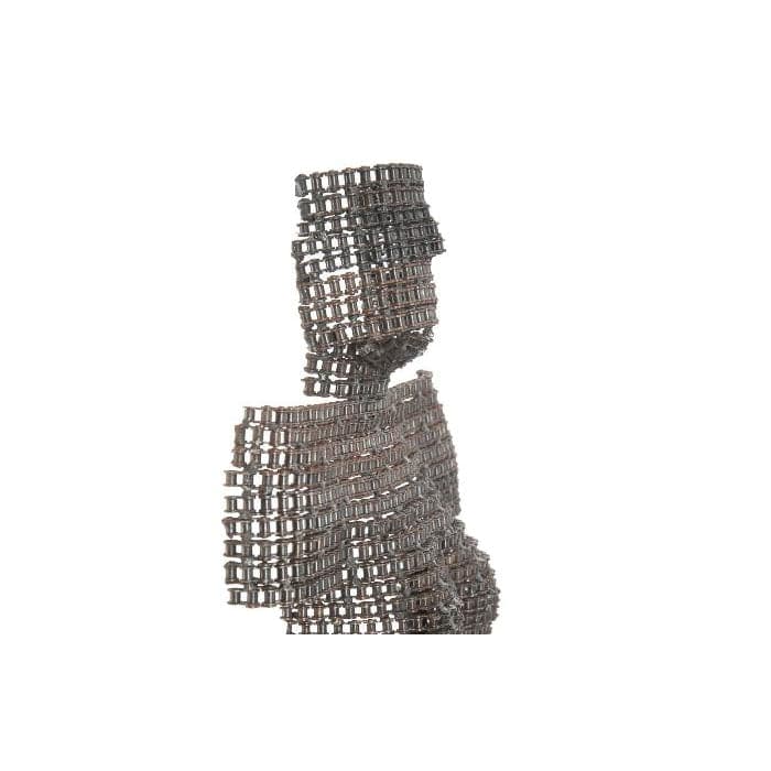Chain Bust Sculpture on Stand-Phillips Collection-PHIL-TH78361-Decor-5-France and Son