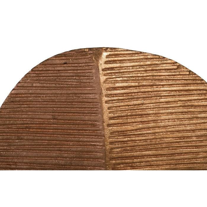 Carved Round Leaf on Metal Stand-Phillips Collection-PHIL-TH89179-DecorLarge-3-France and Son