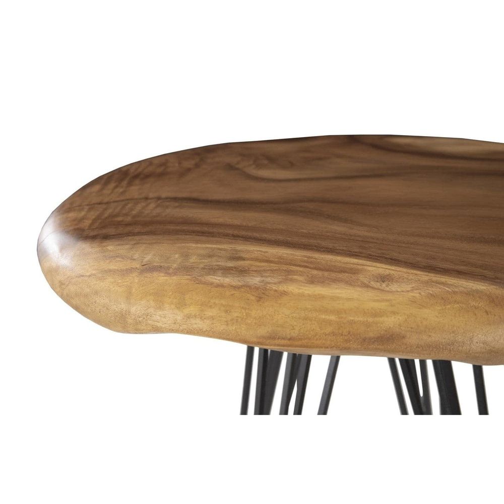 String Bar Table Four Metal Legs-Phillips Collection-PHIL-TH93209-Stools & Ottomans-3-France and Son