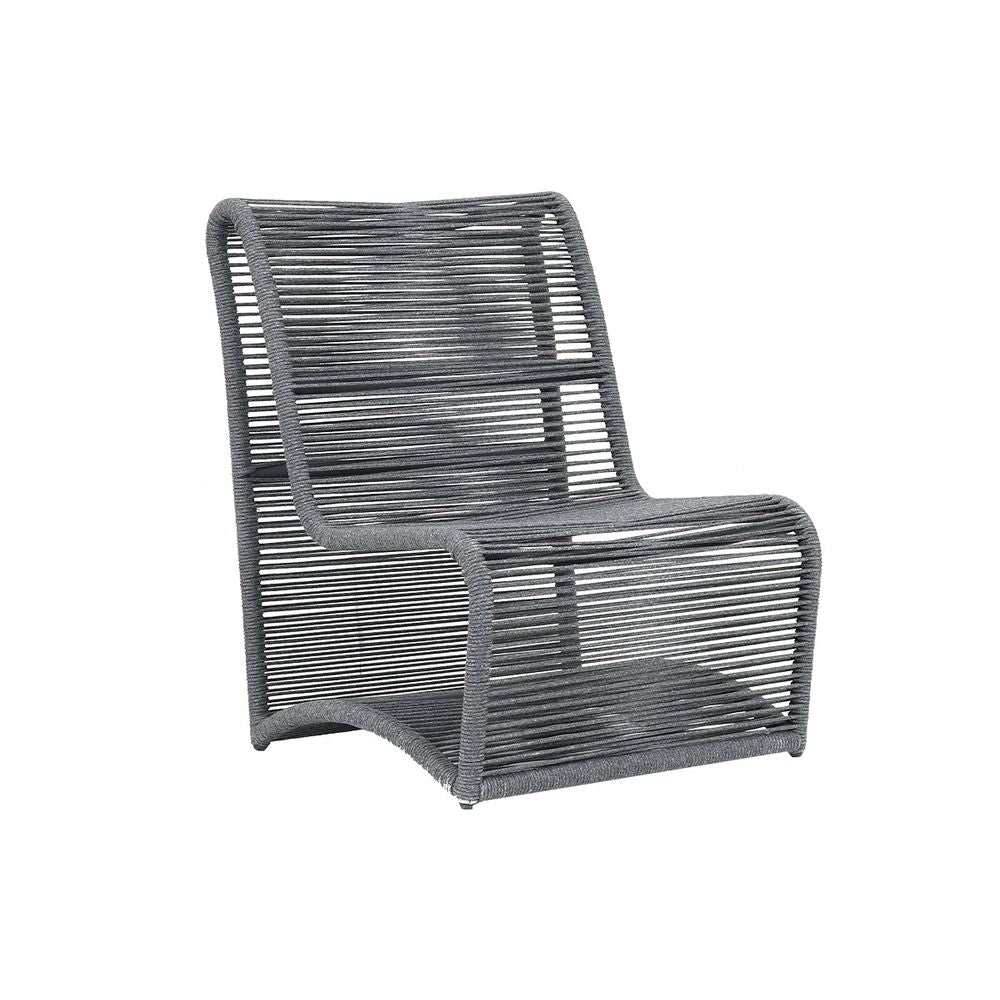 Outdoor Lounge Chairs Milano Armless Club Chair