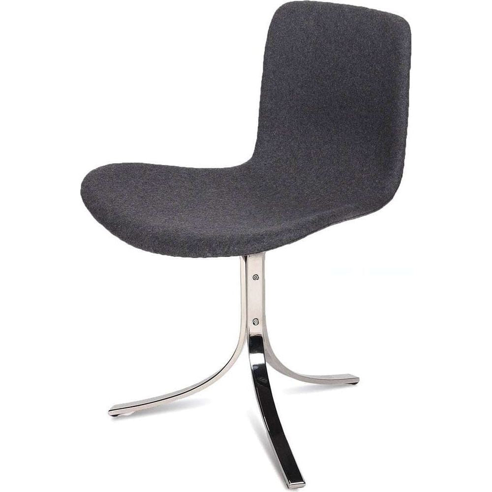 Mid Century Poul Trio Chair - Dark Grey-France & Son-FB839GREY-Dining Chairs-1-France and Son