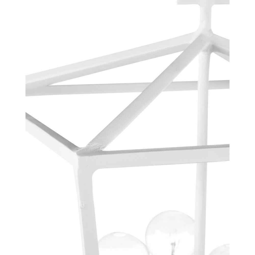 Chandeliers Denison Small White Lantern