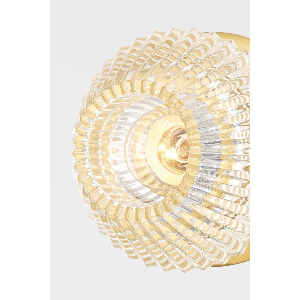 Barclay 1 Light Wall Sconce-Hudson Valley-HVL-6141-AGB-Outdoor Wall SconcesAged Brass-4-France and Son