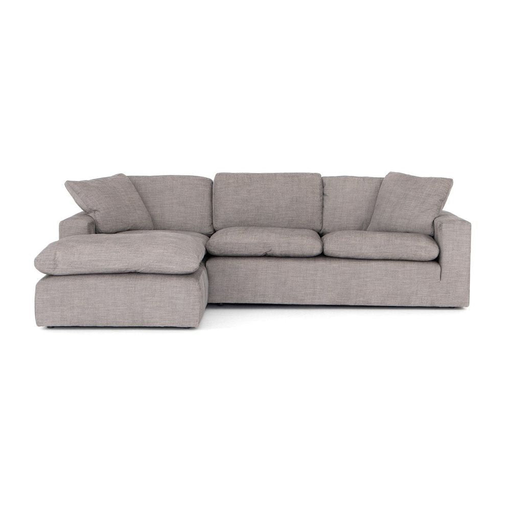 Plume 2 Pc RAF 106" Sectional Sofa - Harbor Grey