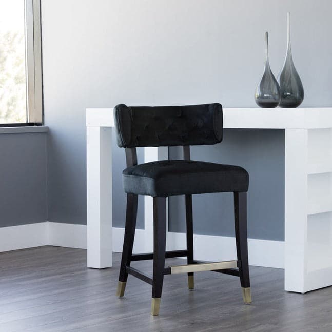 Tatum Counter Stool-Sunpan-STOCK-102242-Bar StoolsPiccolo Black-4-France and Son
