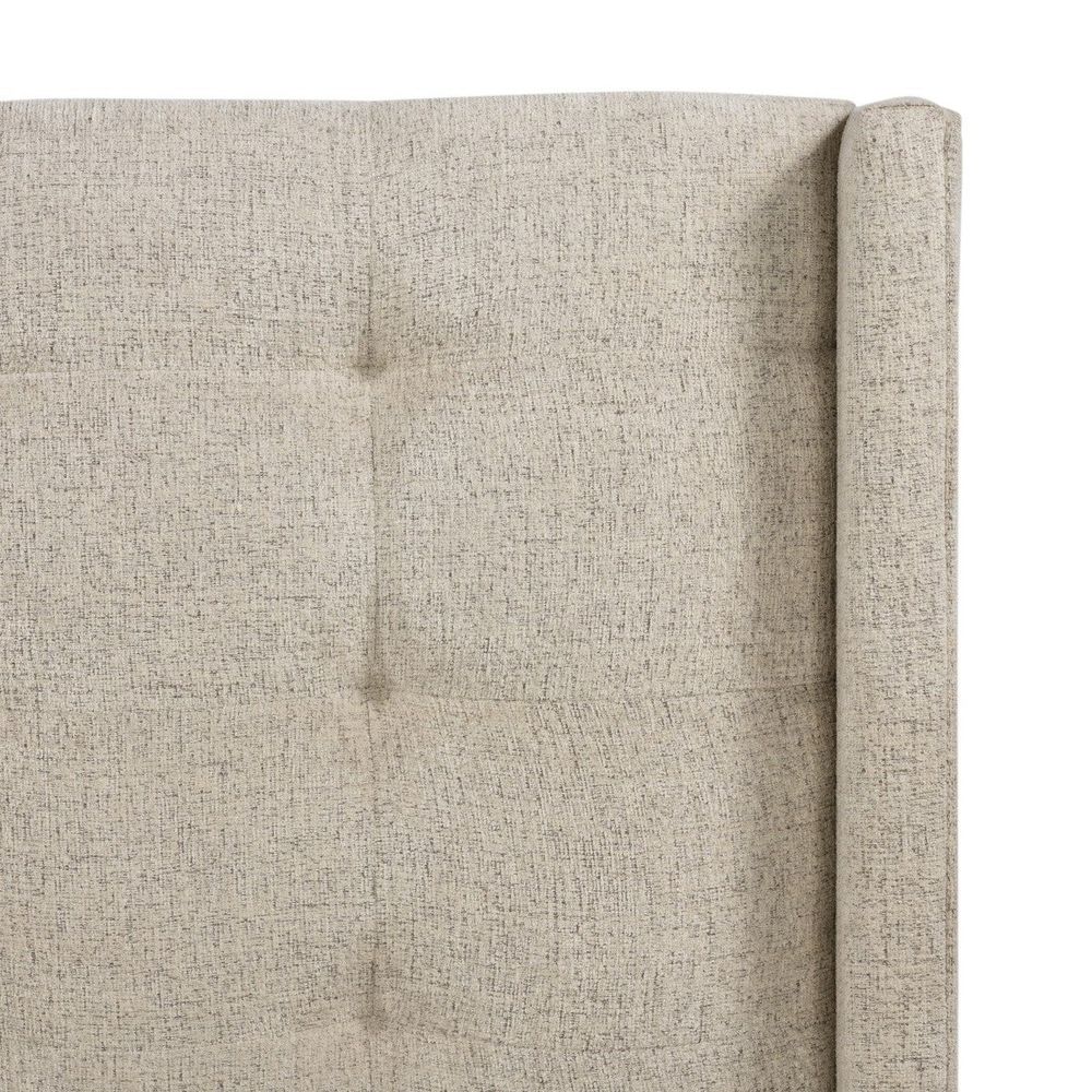 Newton Bed - Plushtone Linen - King CKEN-114A8K-068