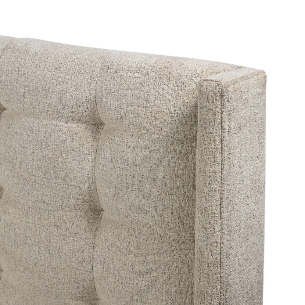 Newton Bed - Plushtone Linen - King CKEN-114A8K-068