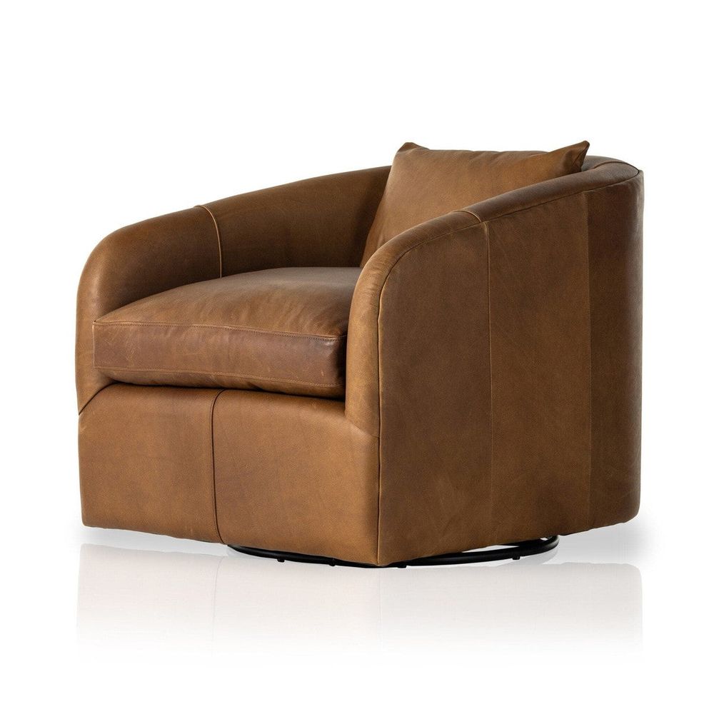 Malibu Swivel Chair - Heirloom Sienna