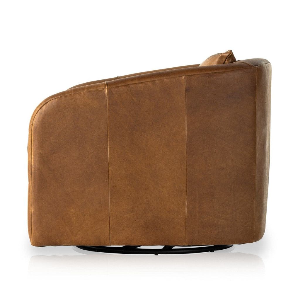 Malibu Swivel Chair - Heirloom Sienna