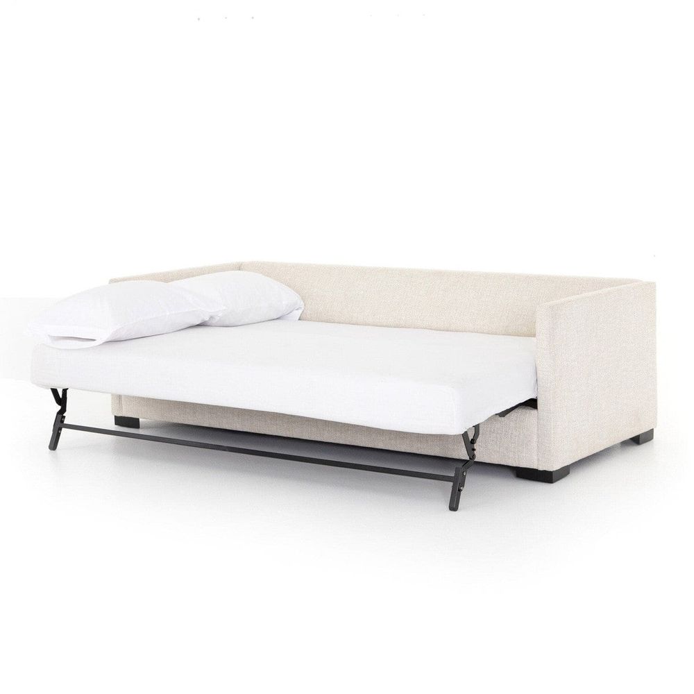 Wickham Queen Sleeper Sofa Bed - Alameda Snow - Open Box