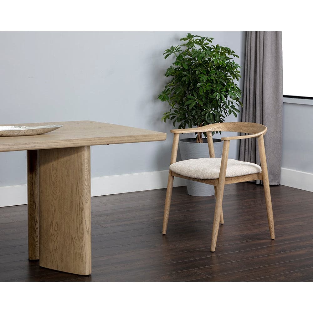 Jeremy Dining Armchair-Sunpan-SUNPAN-107283-Dining ChairsNatural-5-France and Son