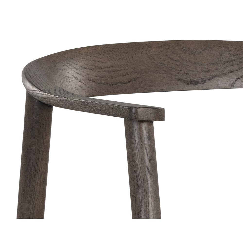 Jeremy Dining Armchair-Sunpan-SUNPAN-107577-Dining ChairsDark brown-15-France and Son