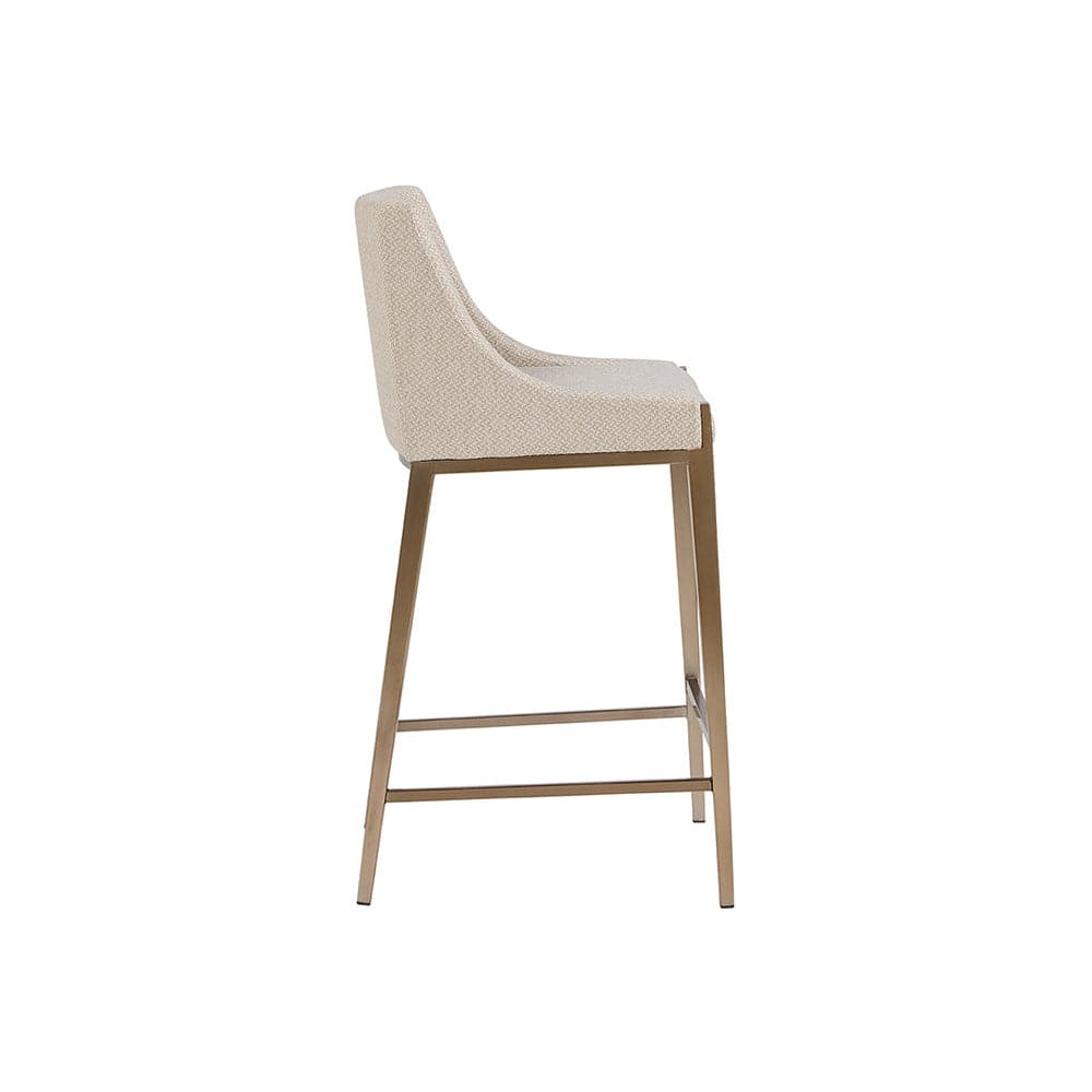 Dionne Counter Stool-Sunpan-SUNPAN-108511-Stools & OttomansMonument Oatmeal-6-France and Son