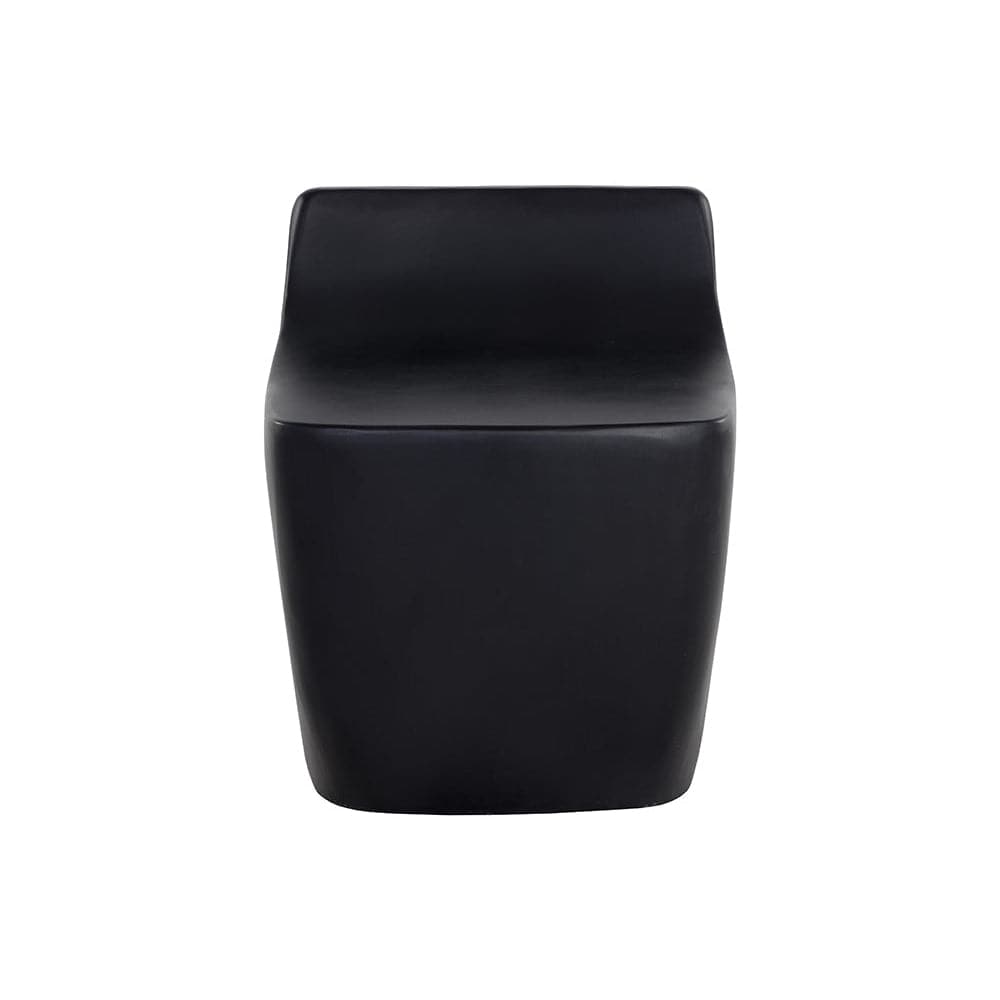 Ledger Stool-Sunpan-SUNPAN-109276-Stools & OttomansBlack-3-France and Son