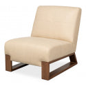 Lounge Chairs Wylam Leather Chair Cappucino White