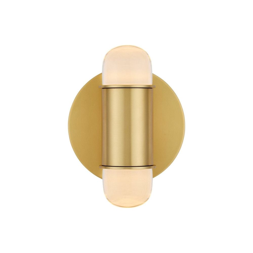 Wall Lighting Capsule Brass Wall Sconce