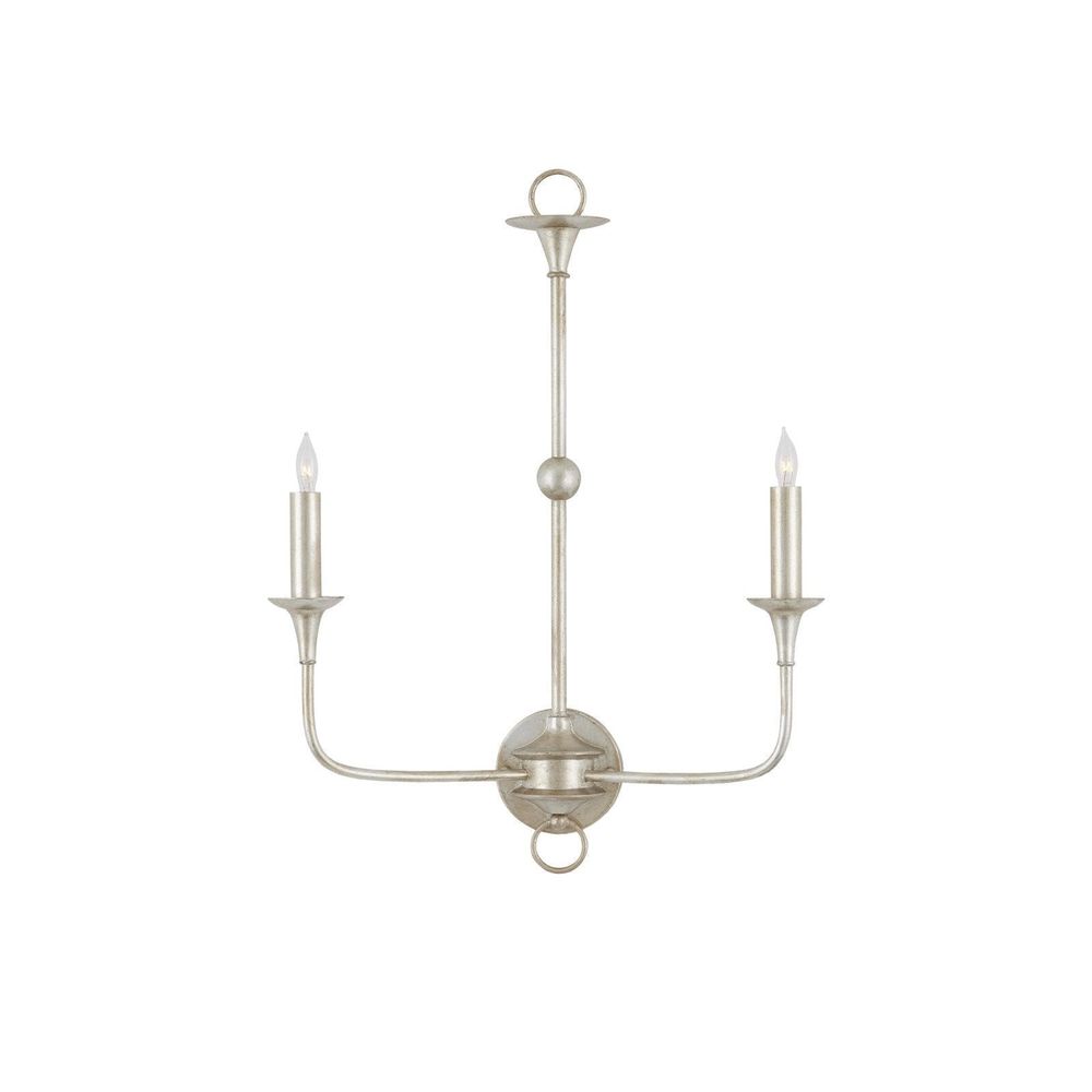 Wall Lighting Nottaway Champagne Double-Light Wall Sconce