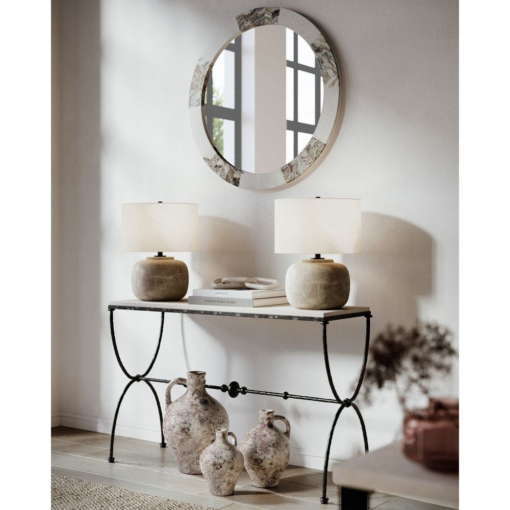 Marne Brown & Off-White Demijohn Set of 3