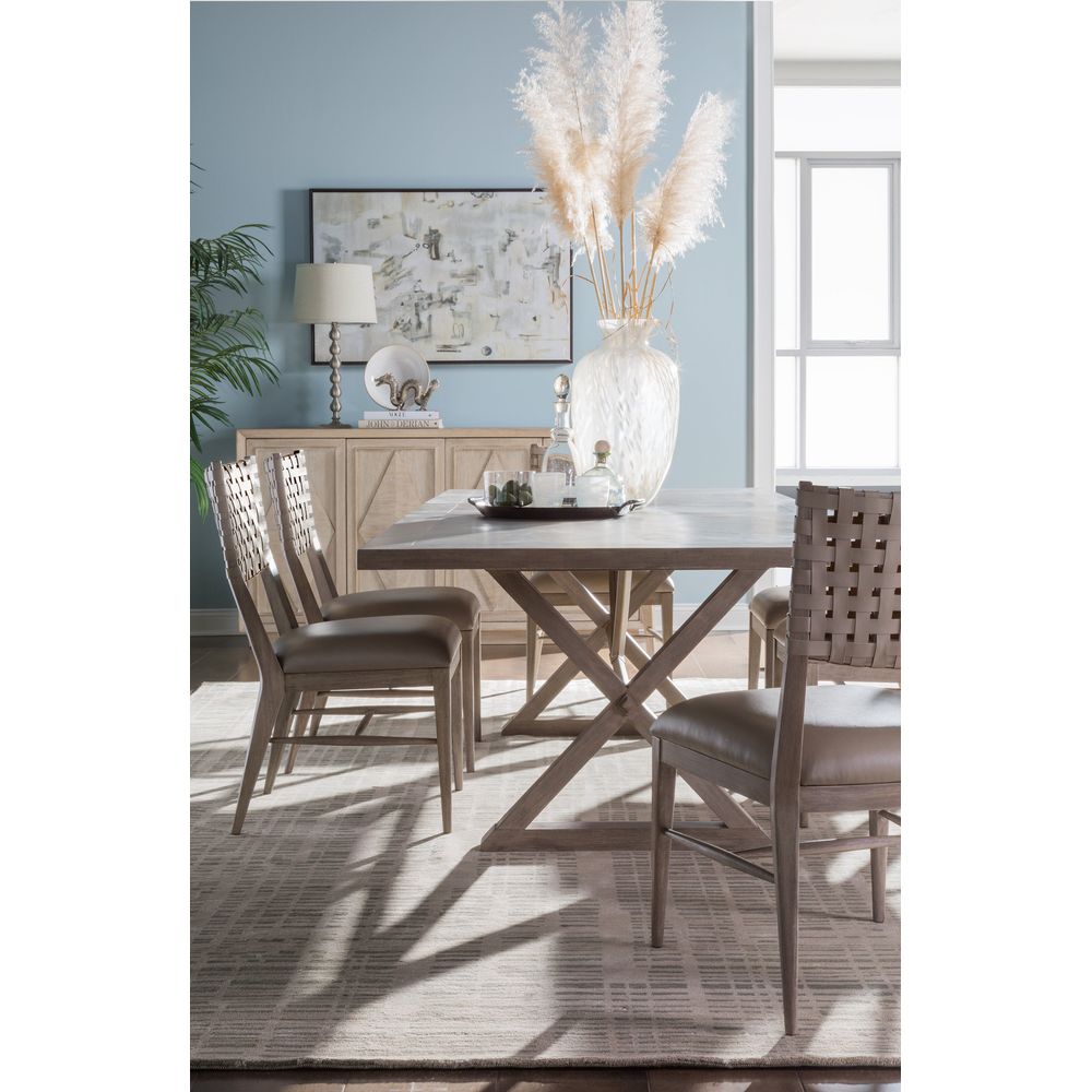 Ringo Rectangular Dining Table - Grigio