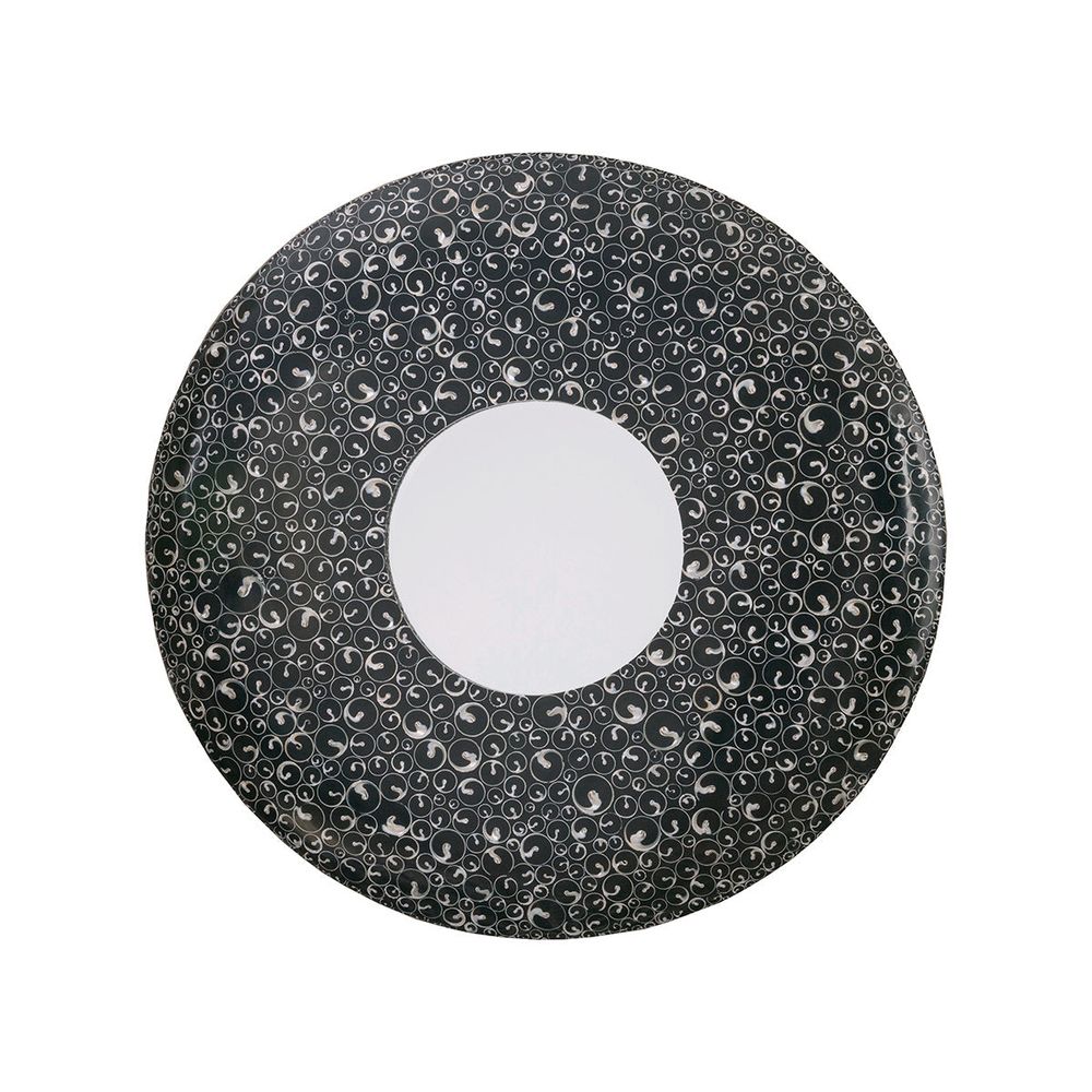 Mariana Round Mirror - Ebony