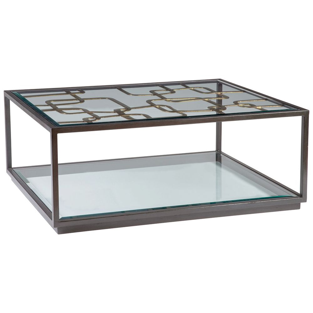 Moxie Rectangular Cocktail Table - Ebony