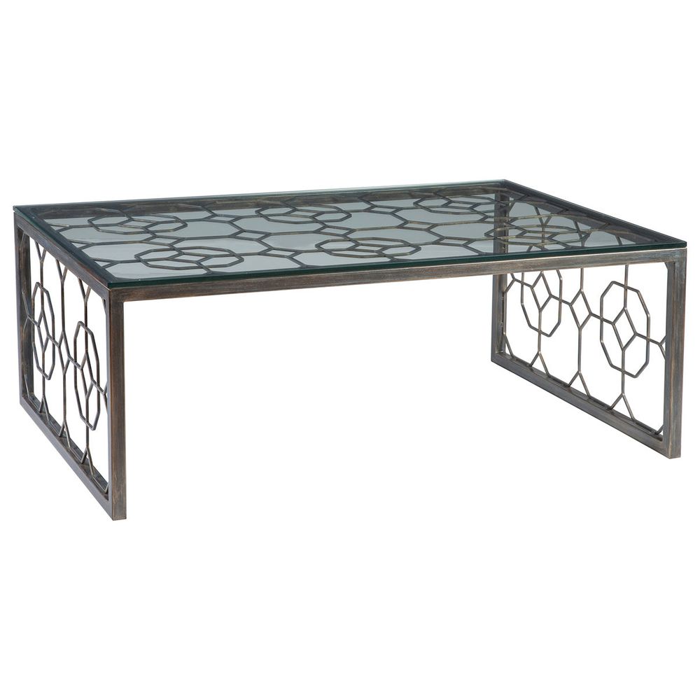 Honeycomb Rectangular Cocktail Table - St. Laurent