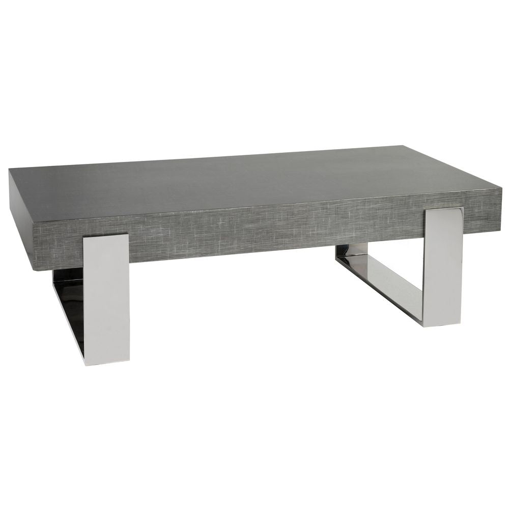 Iridium Rectangular Cocktail Table - Gray