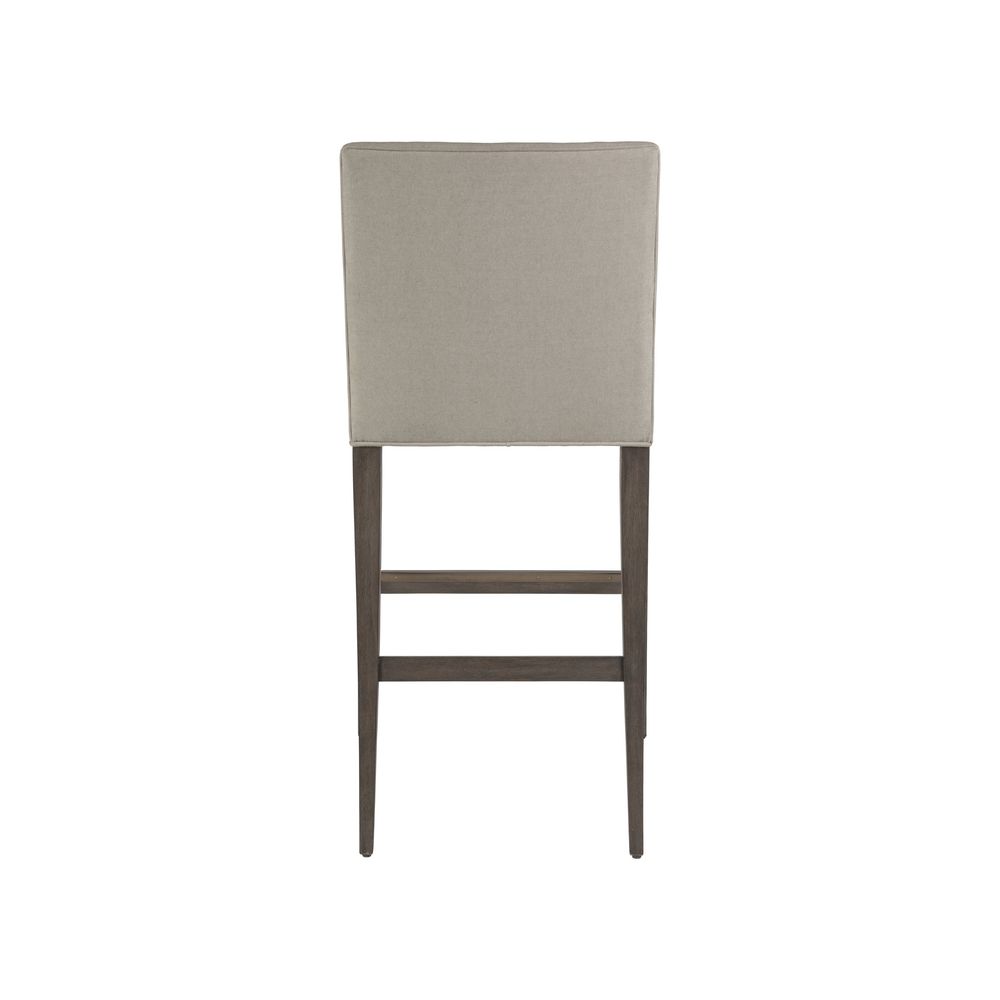 Madox Upholstered Low Back Bar Stool - Antico
