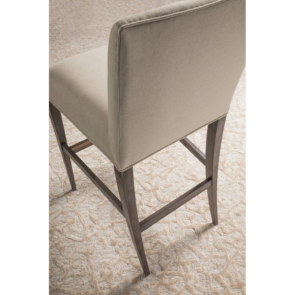 Madox Upholstered Low Back Bar Stool - Antico