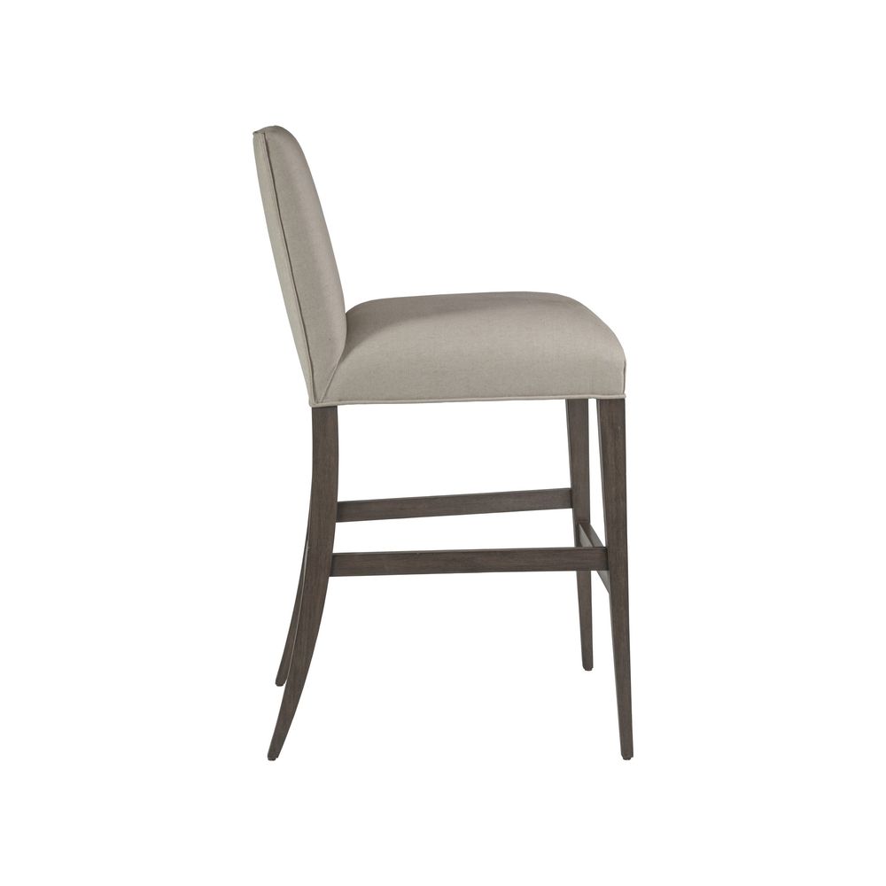 Madox Upholstered Low Back Bar Stool - Antico