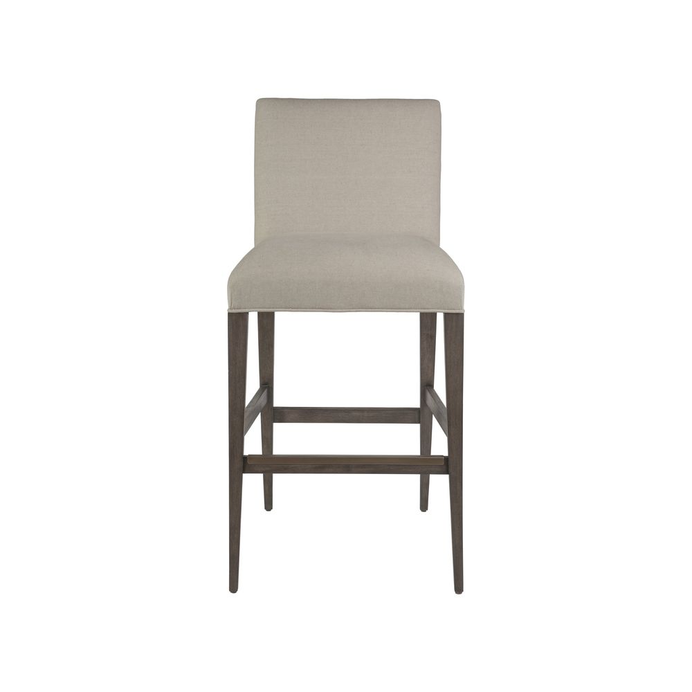 Madox Upholstered Low Back Bar Stool - Antico
