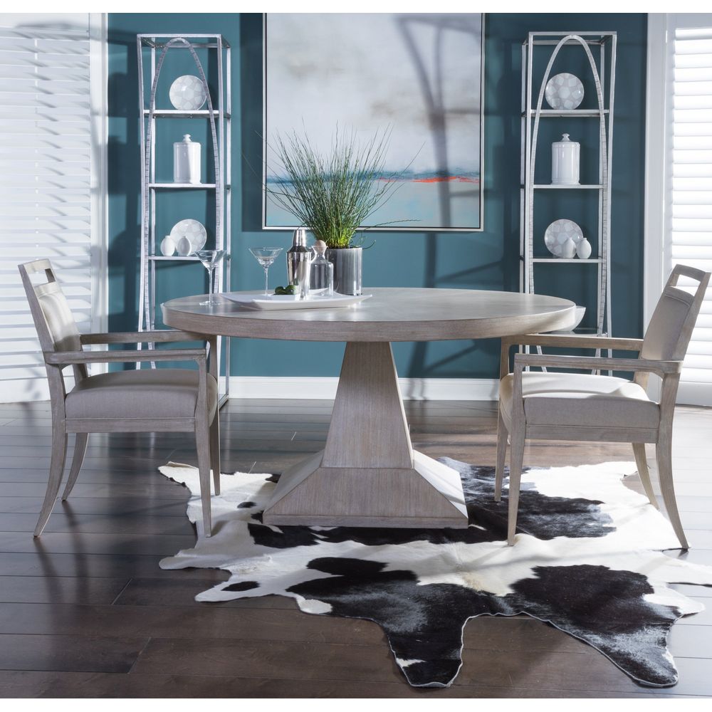 Chronicle Round Dining Table - Bianco