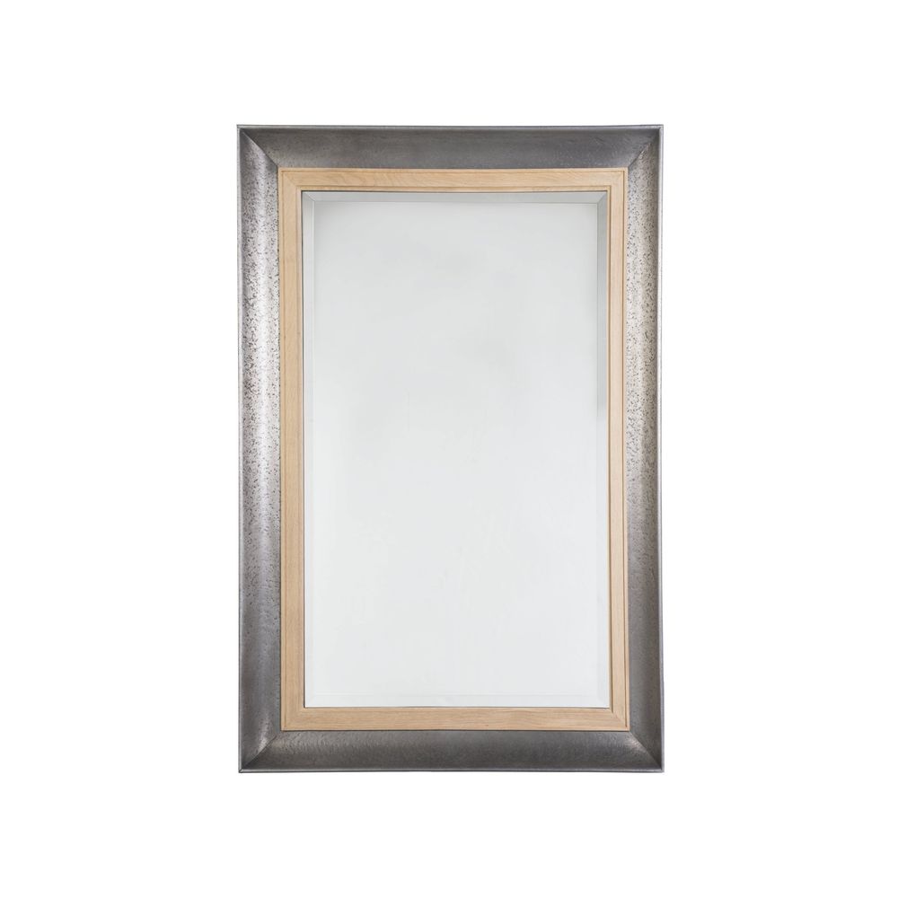 Verite Rectangular Mirror - Light Oak