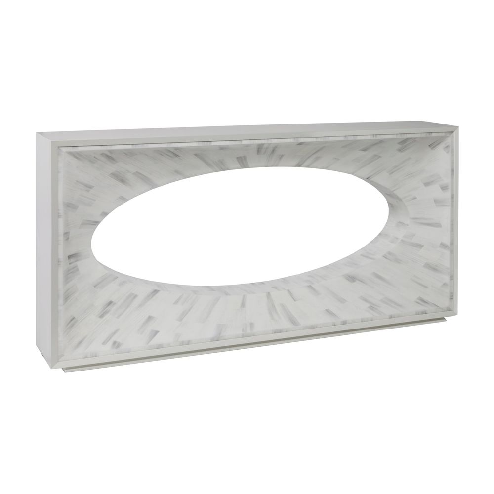 Elation White Console - White