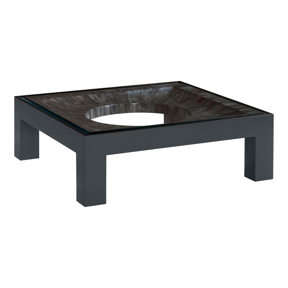 Elation Gray Square Cocktail Table - Gray