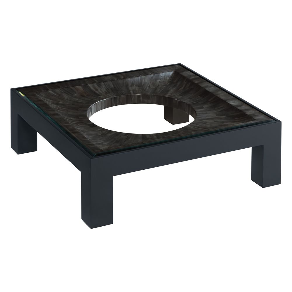 Elation Gray Square Cocktail Table - Gray